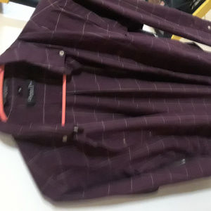 dior mens button down shirt long sleeve purple